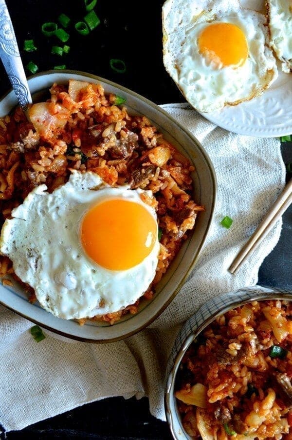H7. Kimchi Fried Rice with Meat