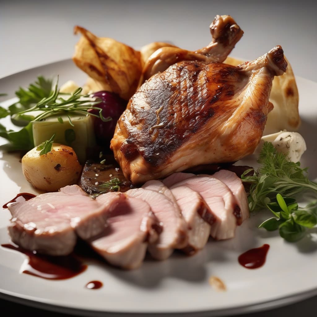 1. Chicken, Beef, Pork Combo
