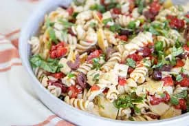 Mac Salad Tofu Bowl