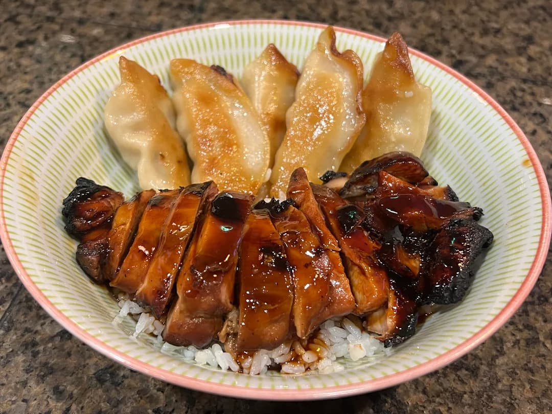 3. Chicken and Gyoza Combo Special