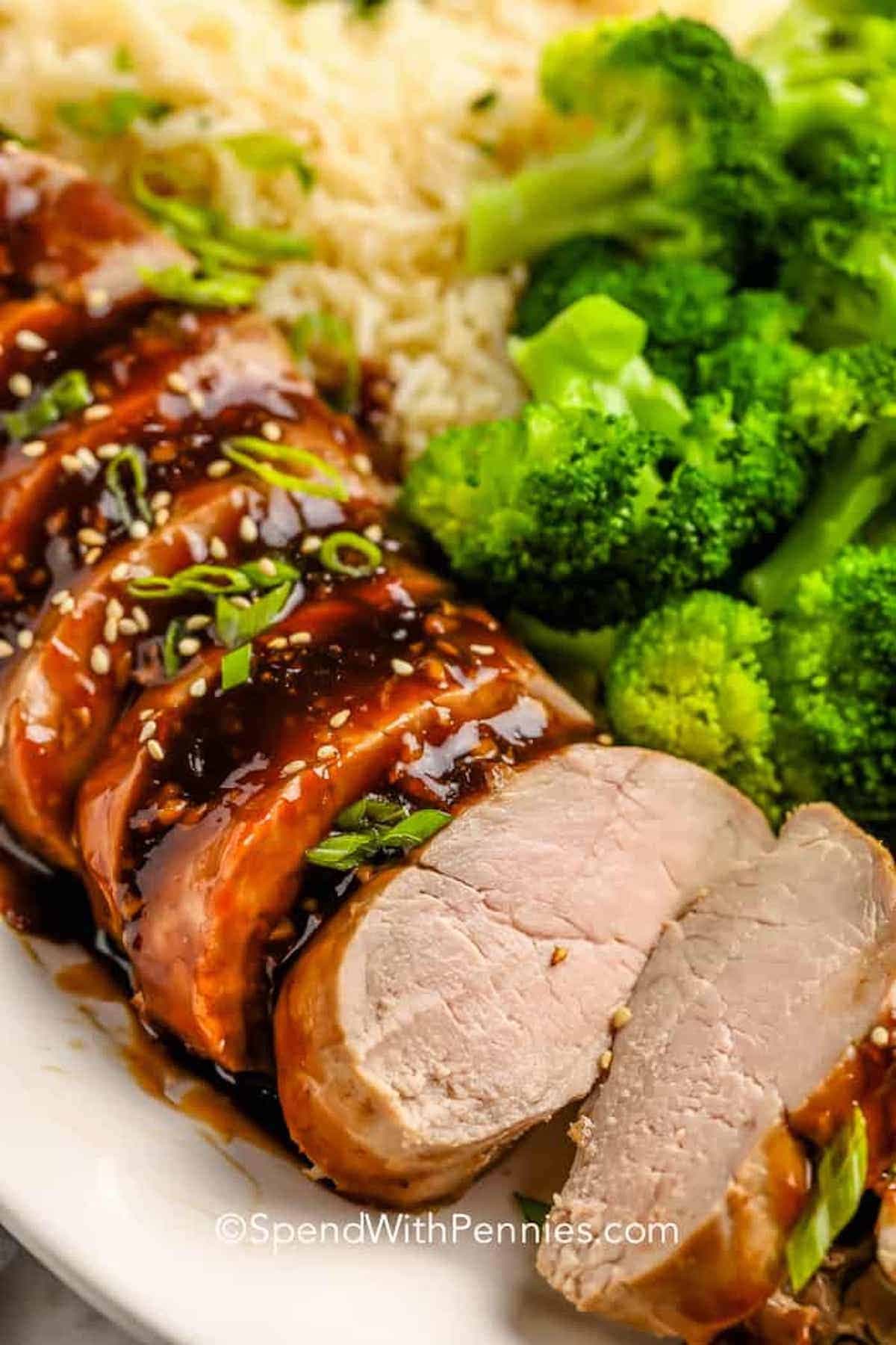 T4. Pork Teriyaki